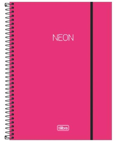 CADERNO 160 NEON ROSA TILIBRA 302481
