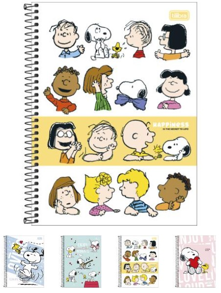 CADERNO 160 CD SNOOPY TILIBRA 308242