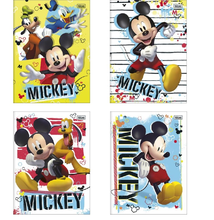 CADERNO BROCHURAO 080 TILIBRA MICKEY 308