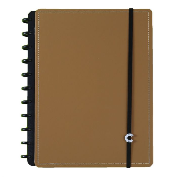 Caderno Inteligente 80F Grande Caramel