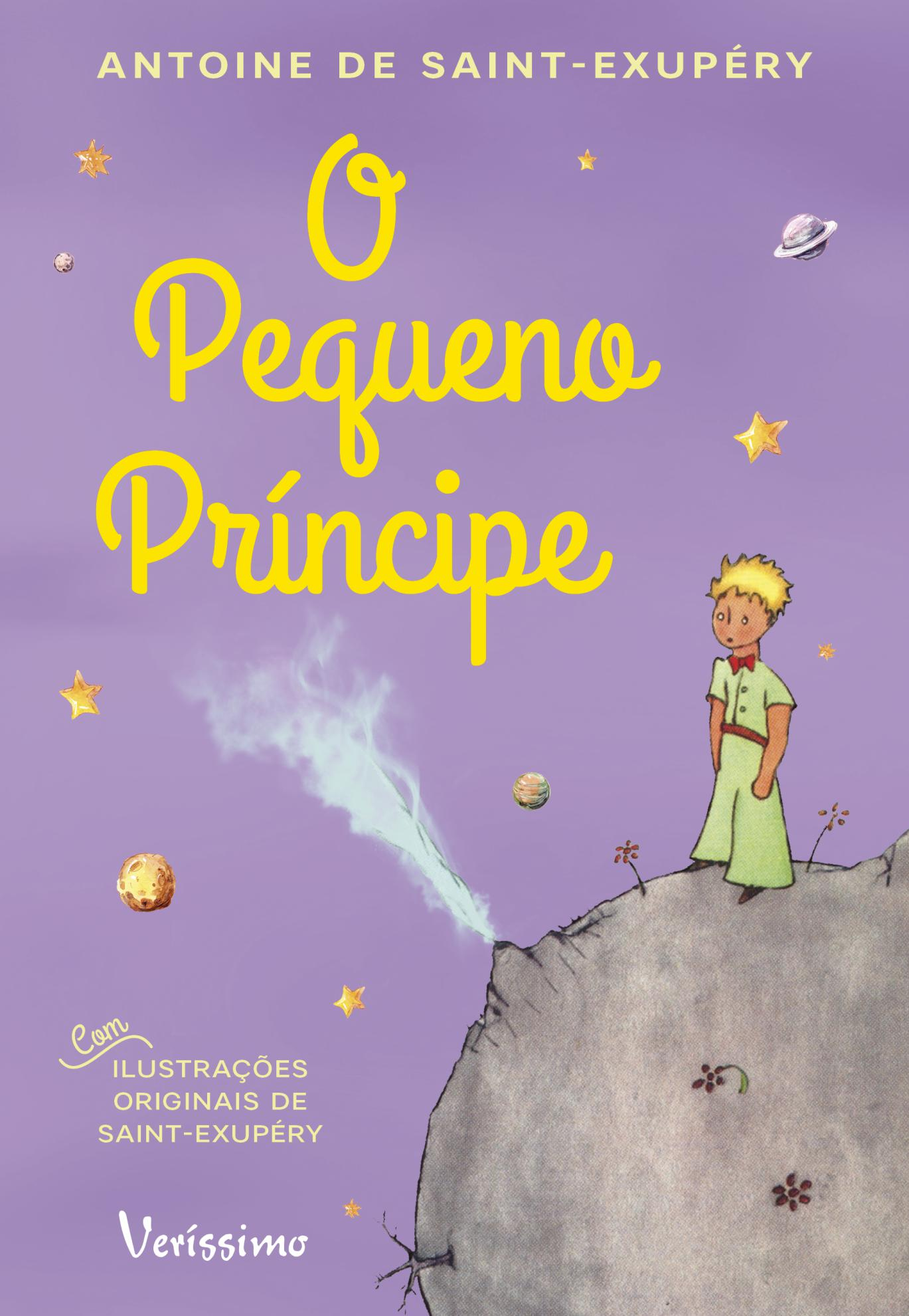 O Pequeno príncipe - Roxo pastel