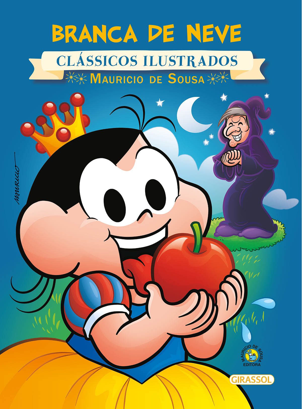 Turma da Mônica - Clássicos Ilustrados - Branca de Neve