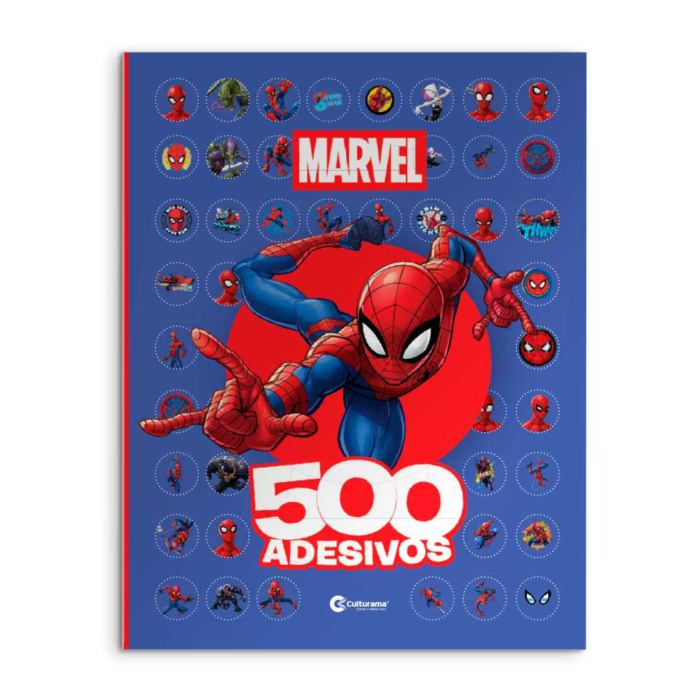 500 Adesivos Homem-Aranha