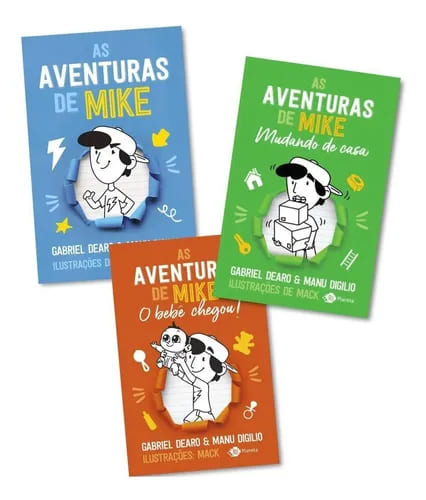 As aventuras de Mike vol 1 ao 3