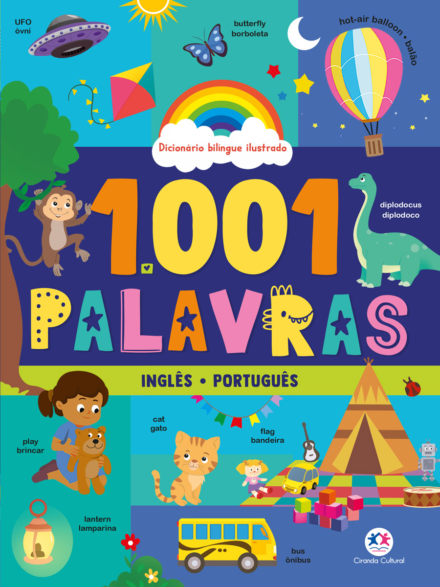 1001 palavras: Dicionário bilíngue ilustrado