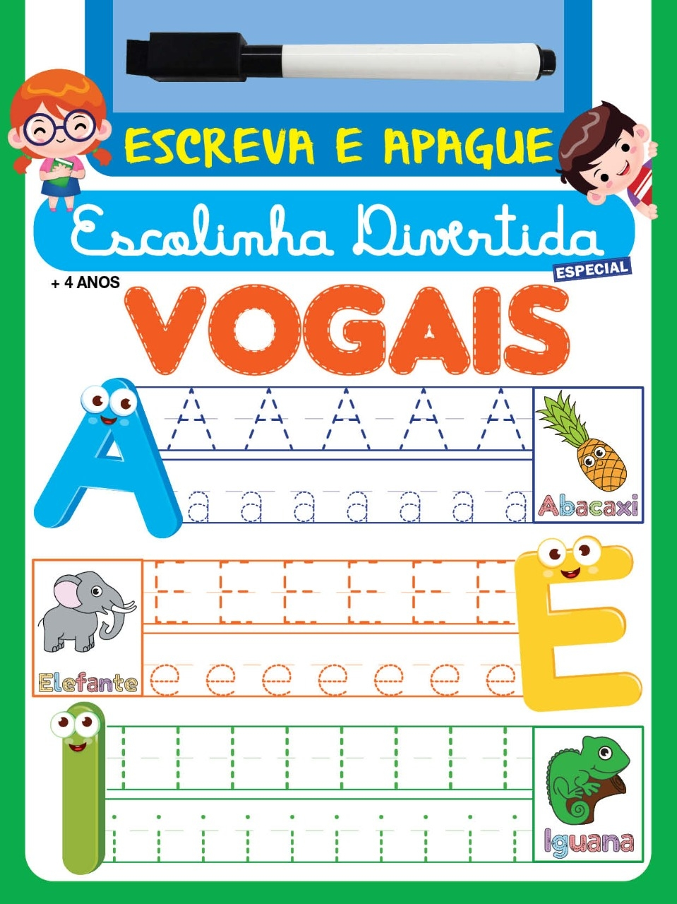 Série Escolinha Divertida Especial - Vogais