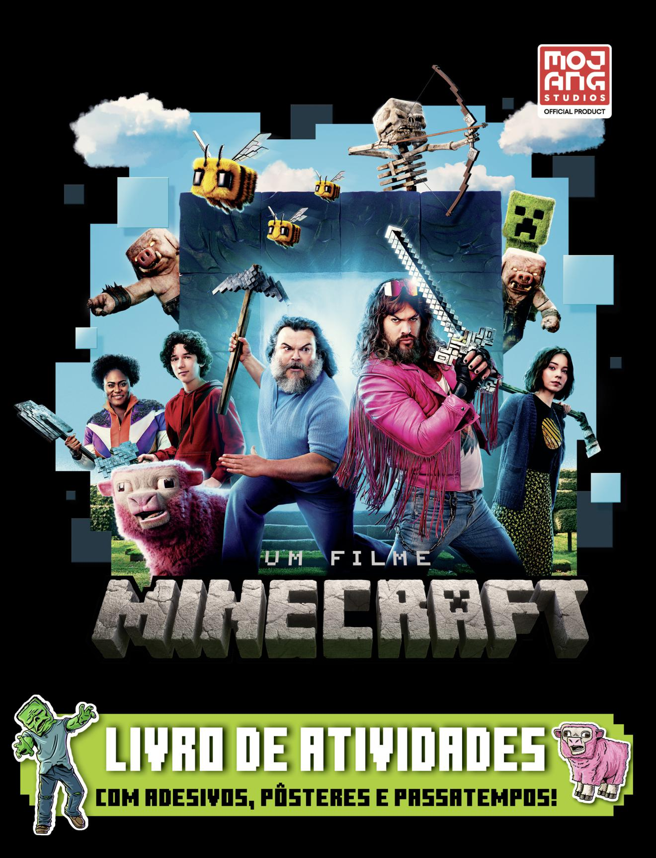Um filme Minecraft | Livro oficial de atividades