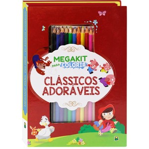 Megakit para Colorir: Clássicos Adoráveis