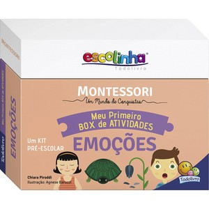 Escolinha MONTESSORI Meu P BOX de Atividades: Emoções (Escolinha)