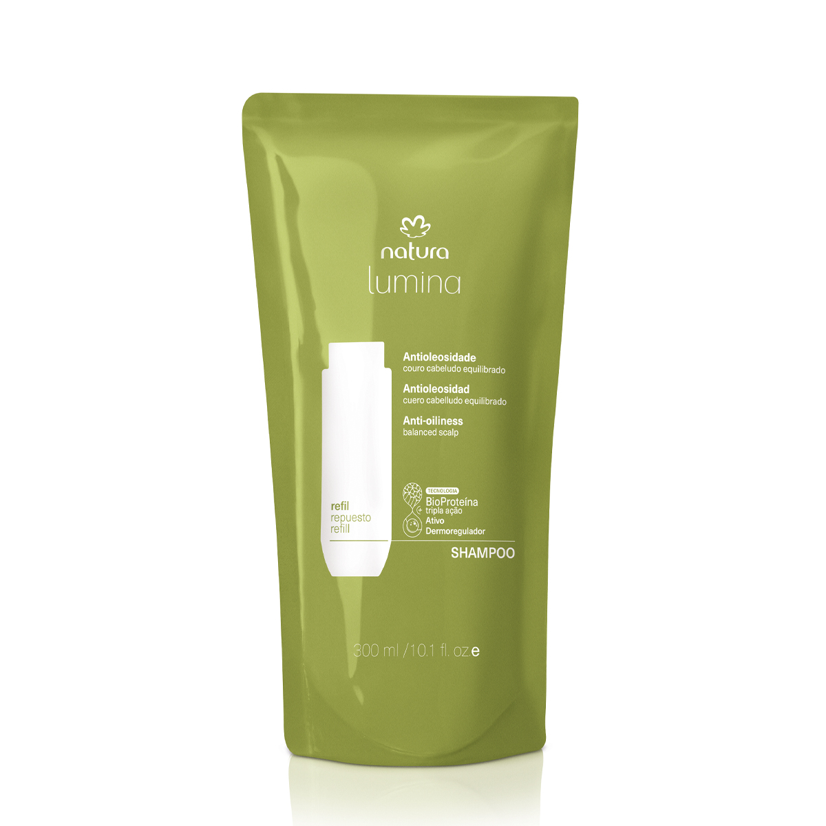 Natura Lumina Refil Shampoo Antioleosidade 300ml
