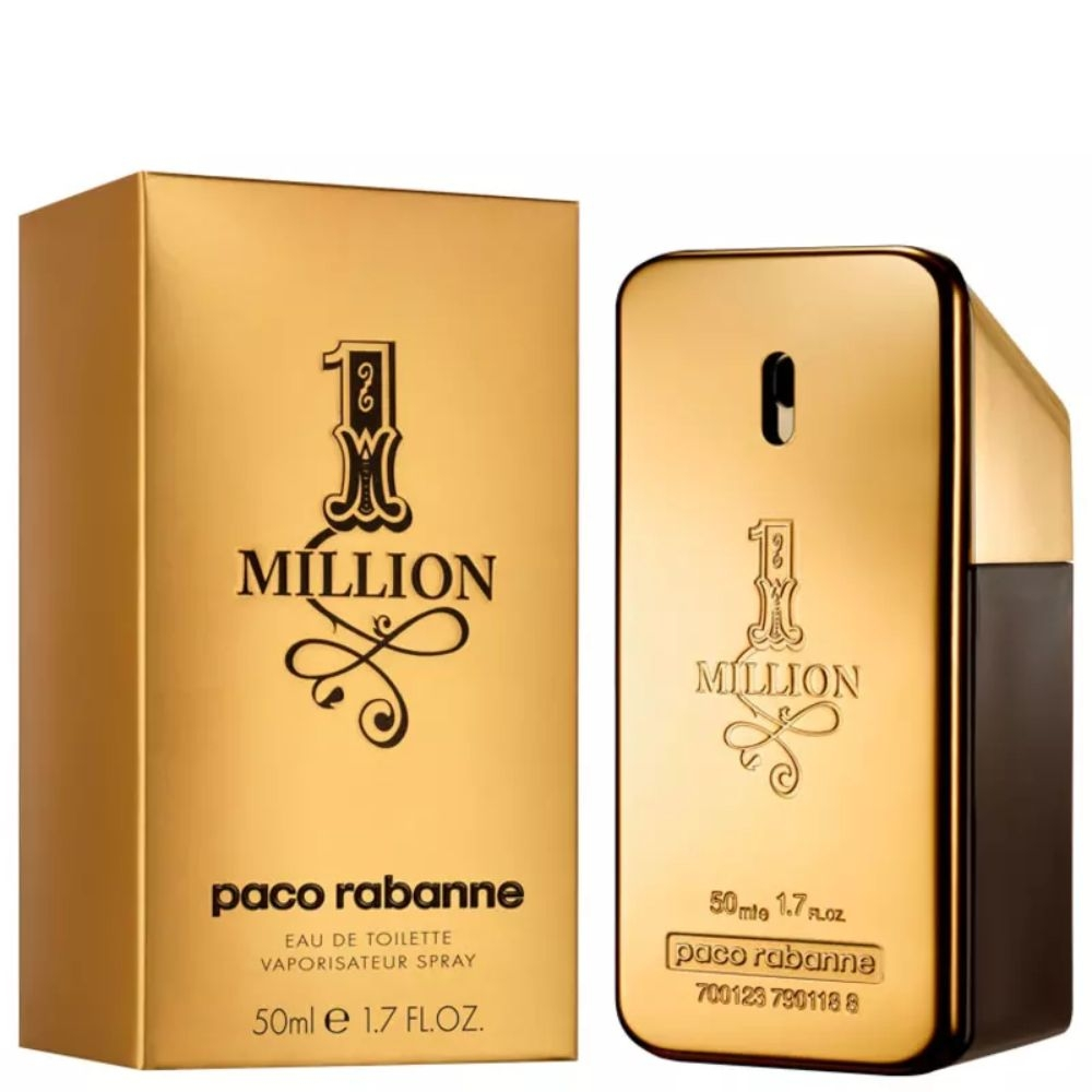 1 Million Paco Rabanne Eau de Toilette  Masculino-50 ml