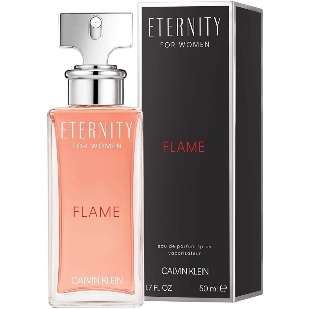 Eternity Flame for Women Calvin Klein Eau de Parfum Feminino -50 ml