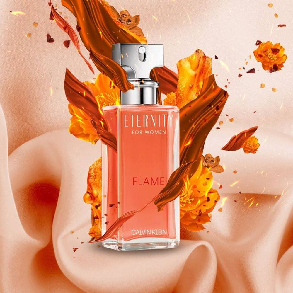 Eternity Flame for Women Calvin Klein Eau de Parfum Feminino -50 ml