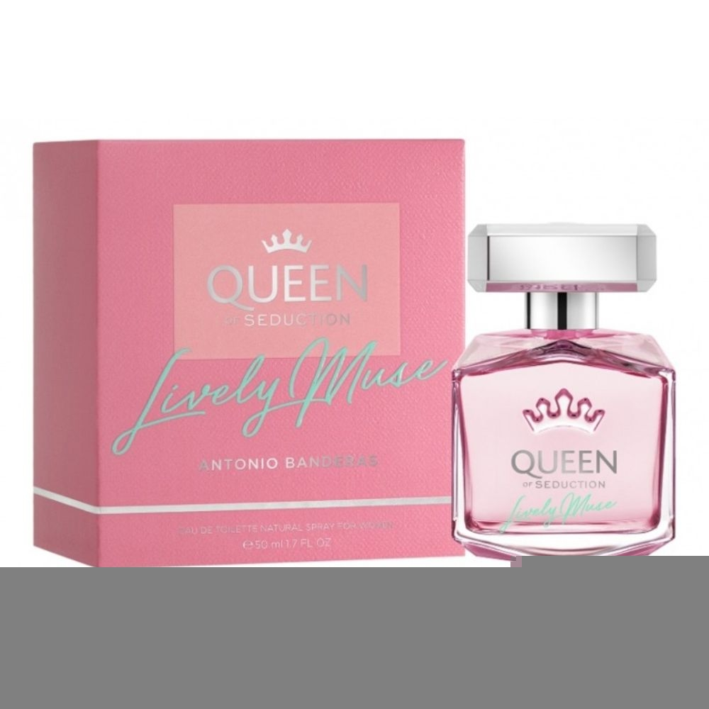 Queen Of Seduction Lively Muse Antonio Banderas Eau de Toilette Feminino -50 ml