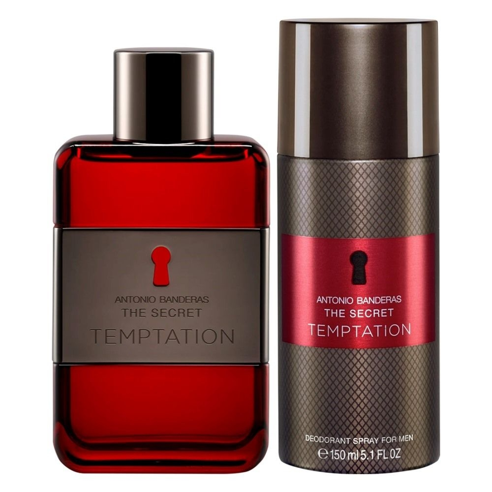 kit The Secret Temptation + Desodorante Eau de Toilette Masculino-100 ml
