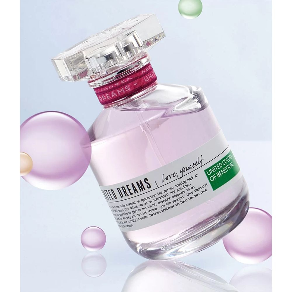 United Dreams Love Yourself Benetton Eau de Toilette Feminino-80 ml