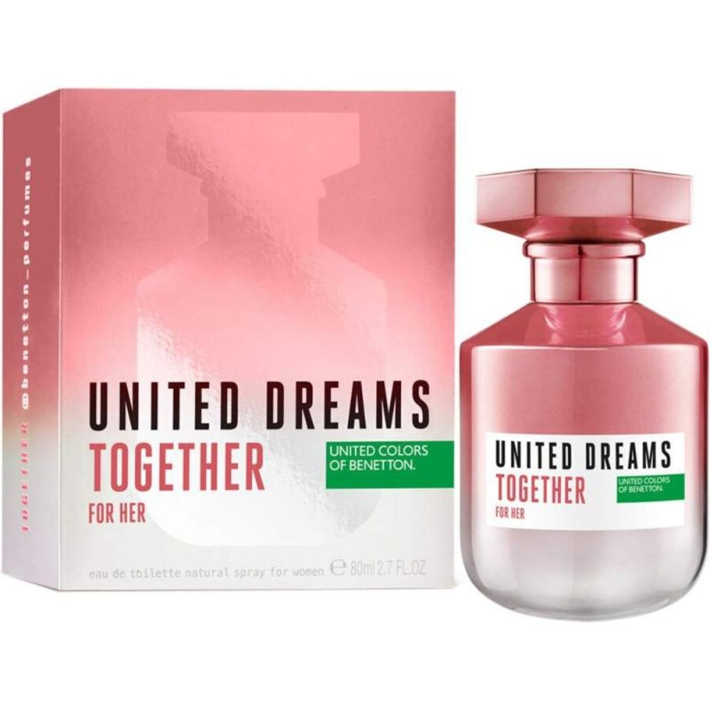 United Dreams Together For Her Benetton Eau de Toilette Feminino-80 ml