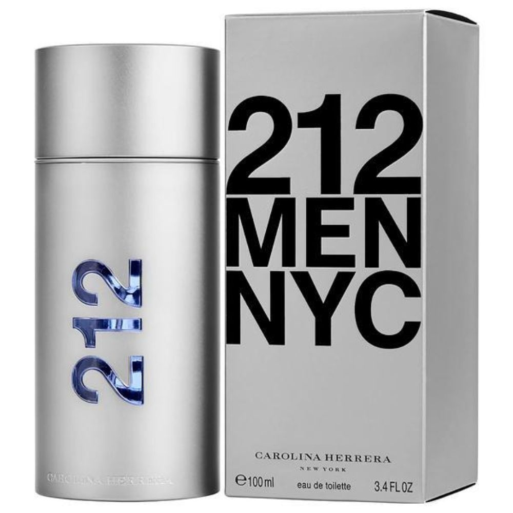 212 Men Carolina Herrera Eau de Toilette Masculino -100 ml