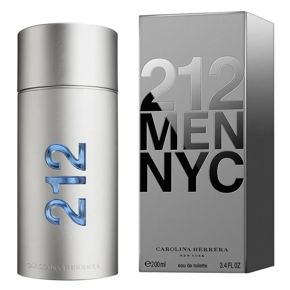 212 Men Carolina Herrera Eau de Toilette Masculino -200 ml