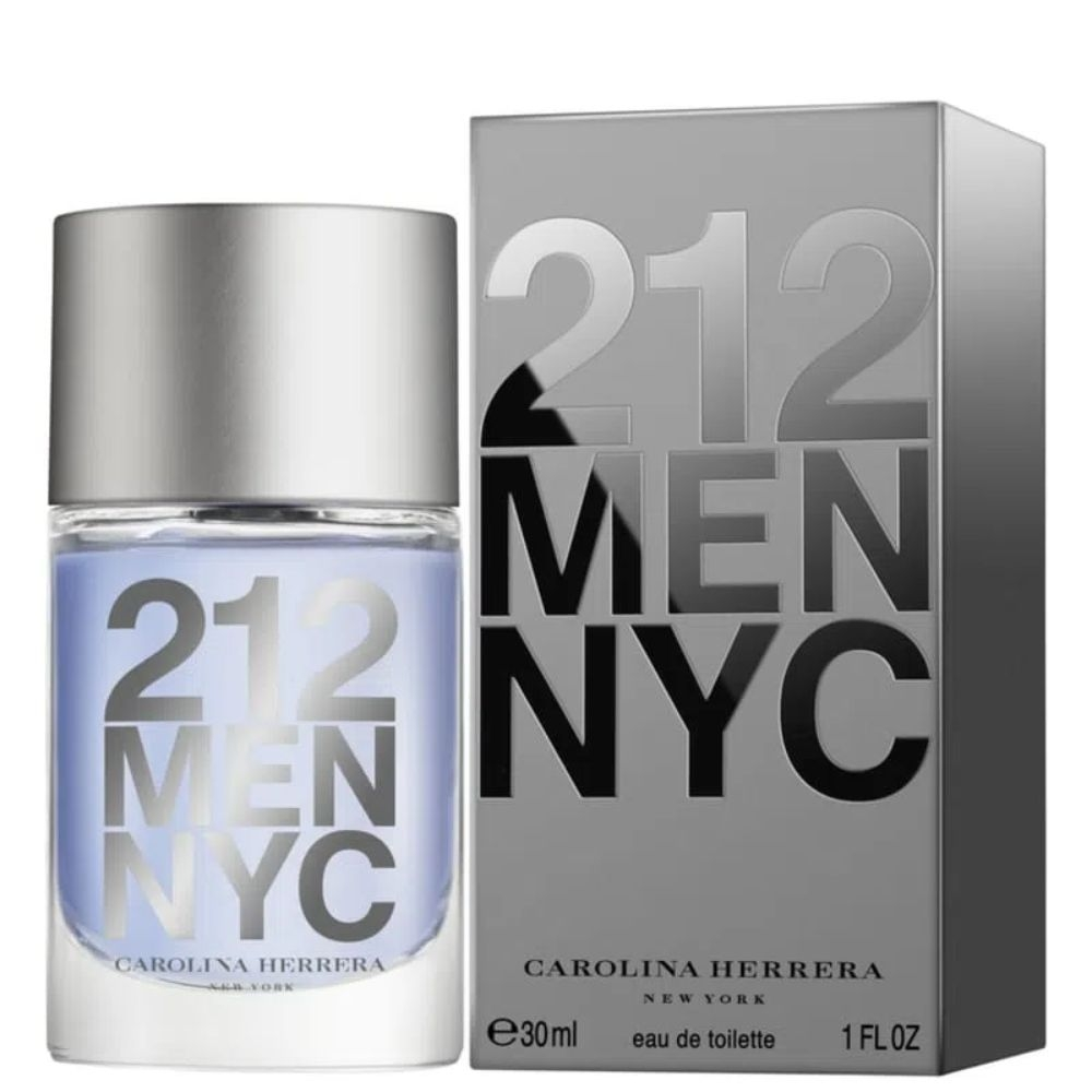 212 Men Carolina Herrera Eau de Toilette Masculino -30 ml