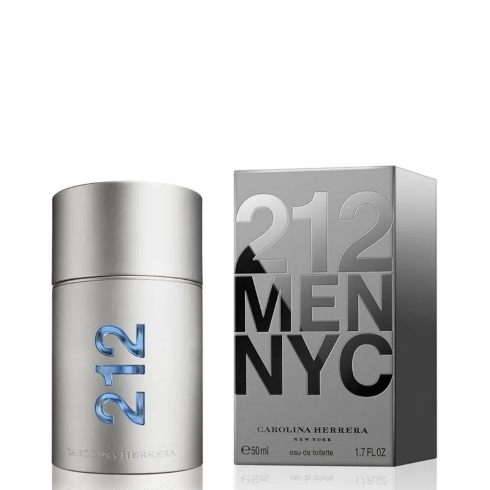 212 Men Carolina Herrera Eau de Toilette Masculino -50 ml