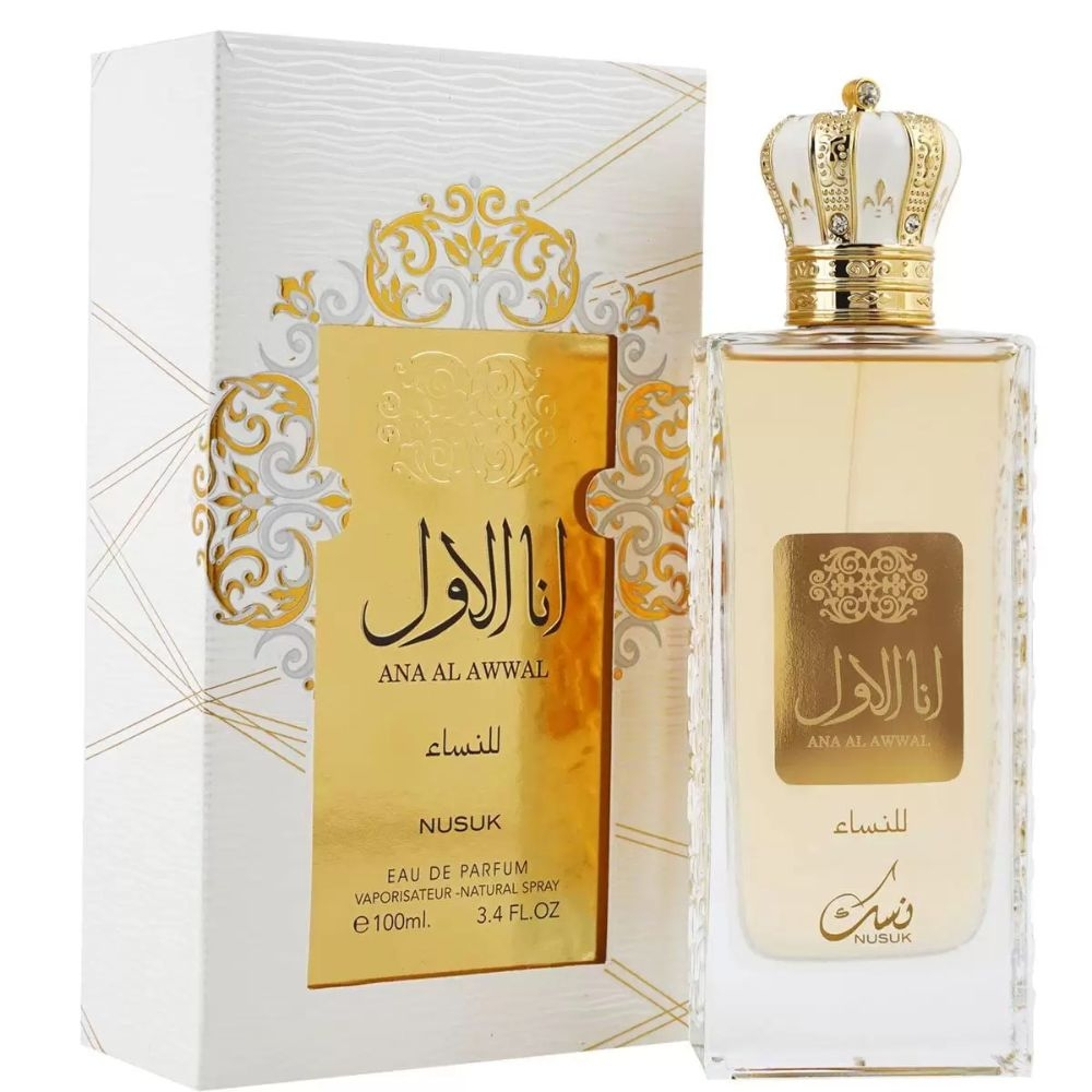Nusuk Golden Ana Al Awwal Eau De Parfum Feminino -100 ml
