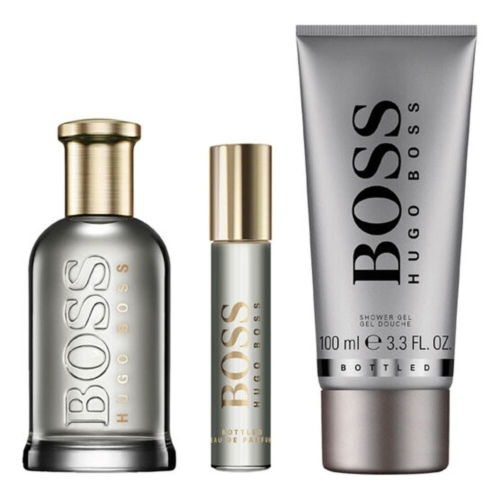 Kit Boss Bottled + Shower Gel + Mini Eau de Parfum Masculino-100 ml