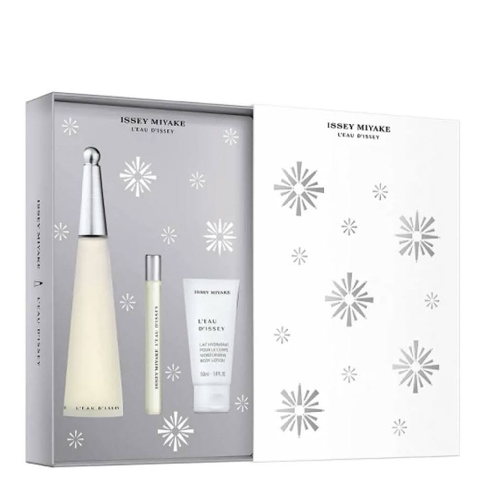 Kit L'eau D'Issey + Travel Size + Body Lotion Eau de Toilette Feminino-100 ml