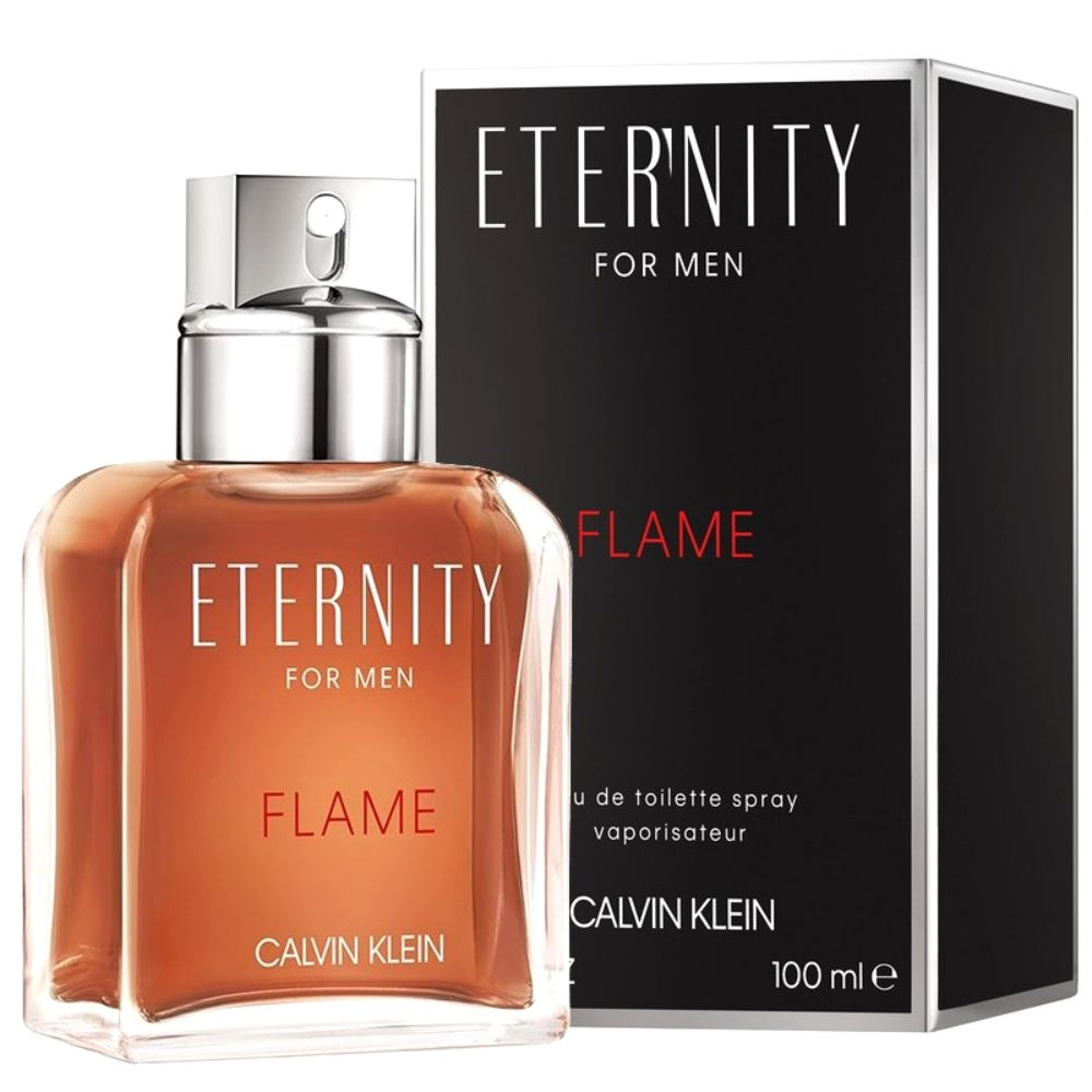 Eternity Flame for Men Calvin Klein Eau de Toilette Masculino -100 ml