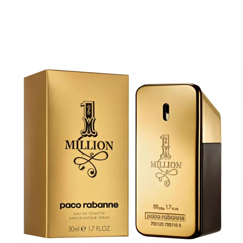 1 Million Paco Rabanne Eau de Toilette  Masculino-30 ml