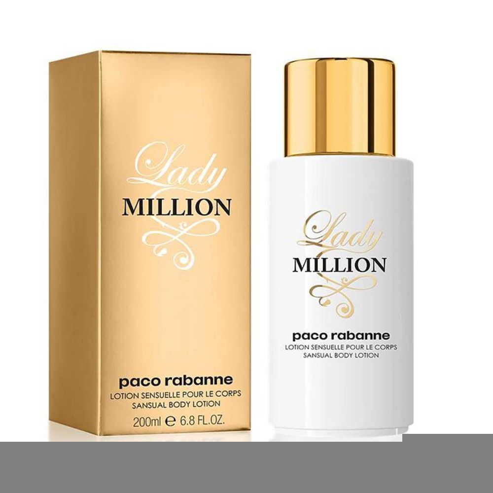 Lady Million Body Lotion Paco Rabanne - Loção Perfumada para o Corpo --200 ml