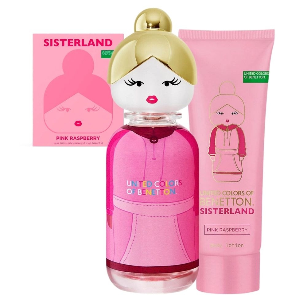 Kit Sisterland Pink + Loção Corporal Eau de Toilette Feminino-80 ml