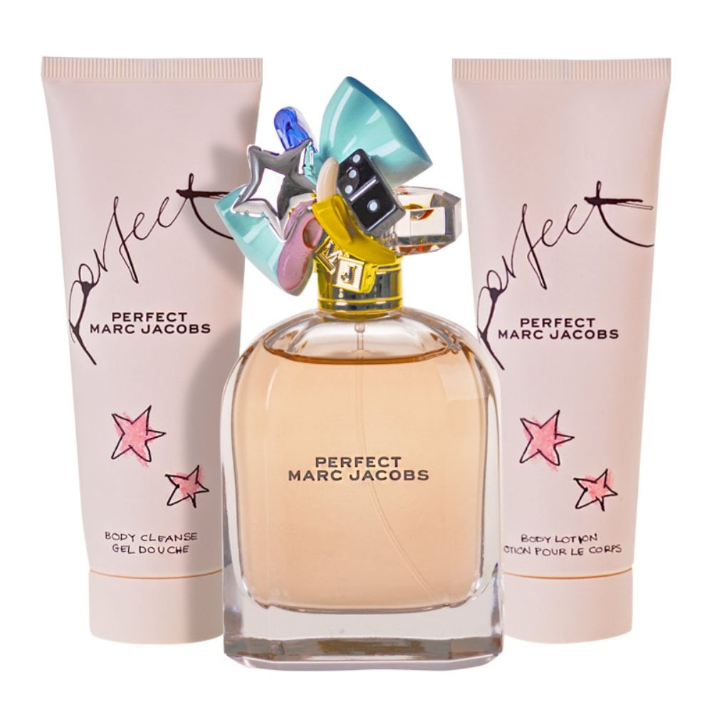 Kit Perfect + Gel Hidratante + Gel De Banho Eua De Parfum Feminino -100 ml