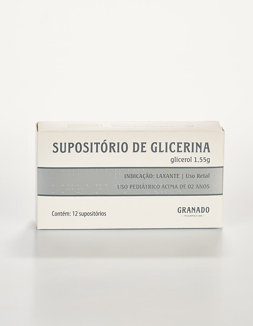 Supositório de Glicerina Granado Infantil