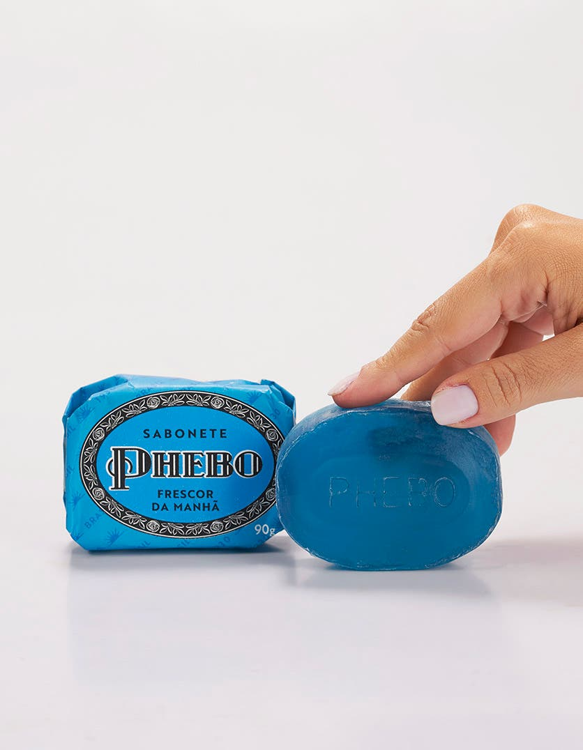 Sabonete em Barra de Glicerina Phebo Frescor da Manhã 90g