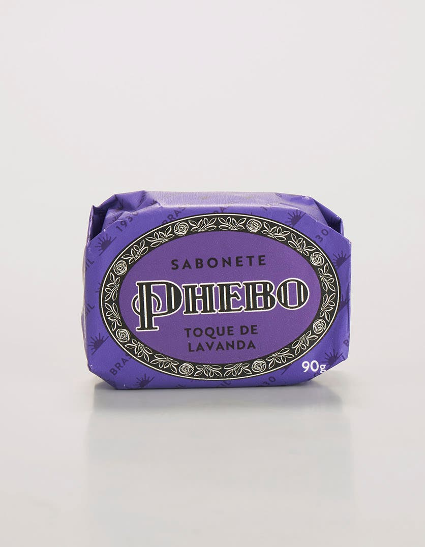 Sabonete em Barra de Glicerina Phebo Toque de Lavanda 90g