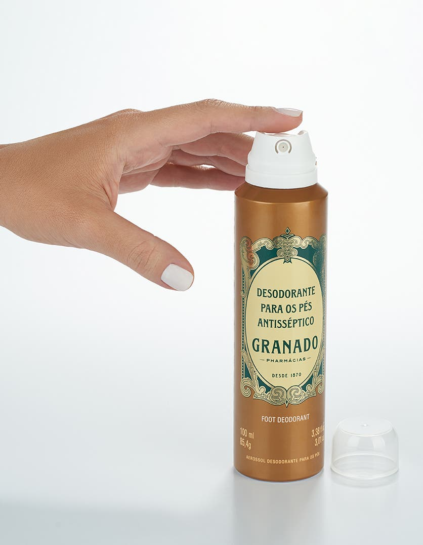 Desodorante Aerossol para Pés Granado Tradicional 100ml/ 85,4g