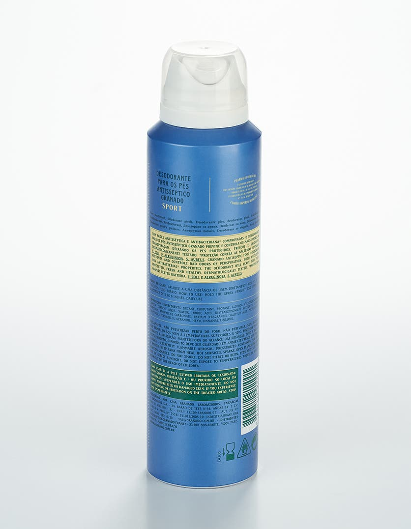 Desodorante Aerossol para Pés Granado Sport 100ml/ 85,4g