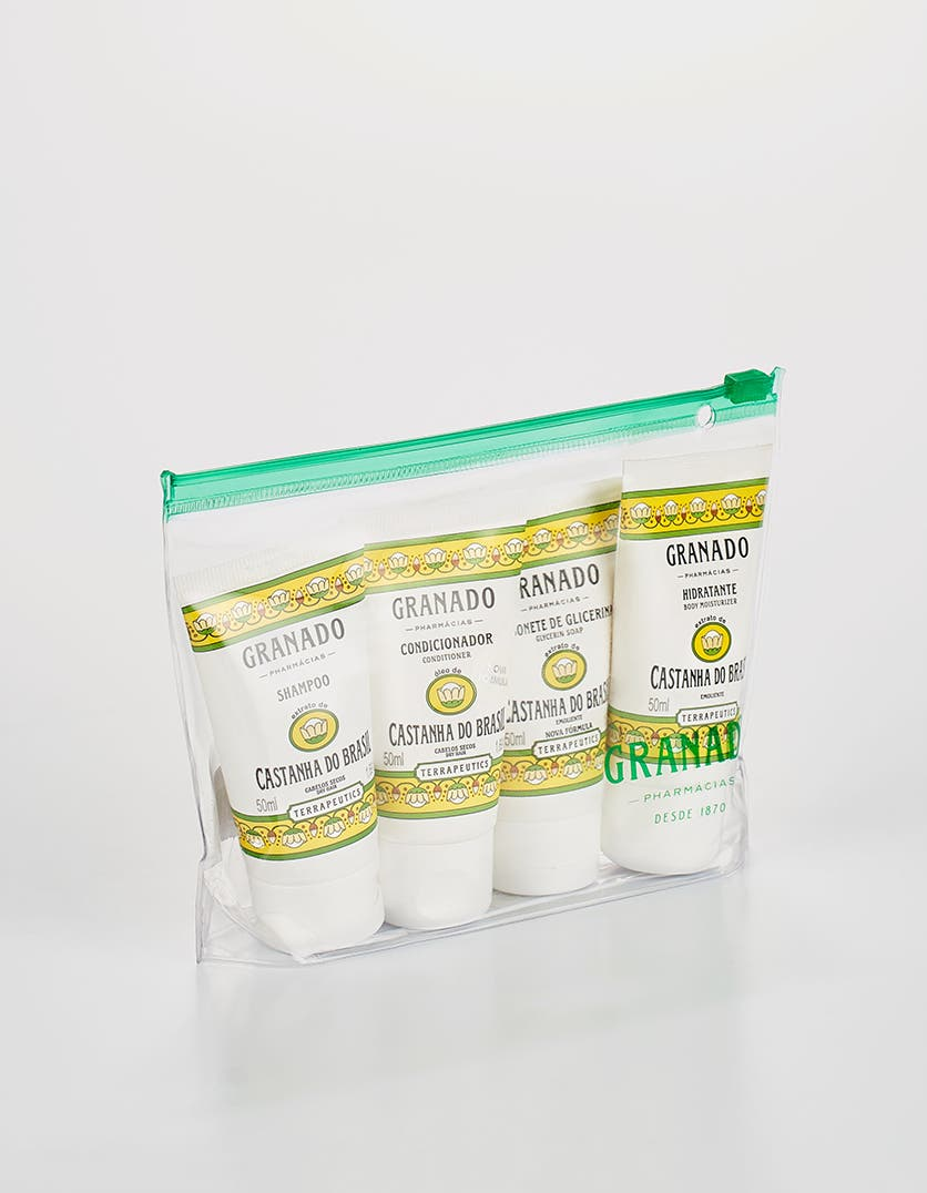 Kit Miniaturas Granado Castanha do Brasil