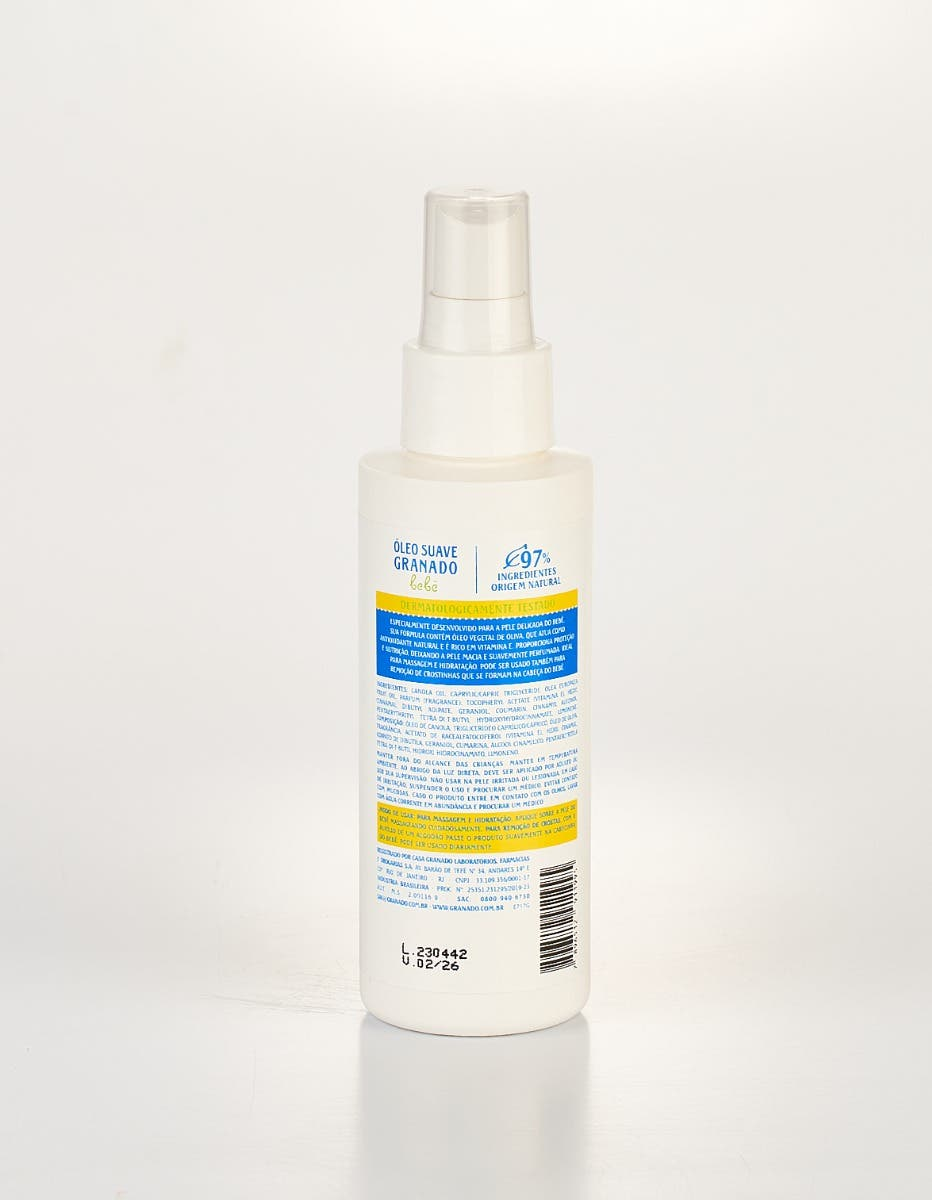 Óleo Bebê Tradicional 120ml