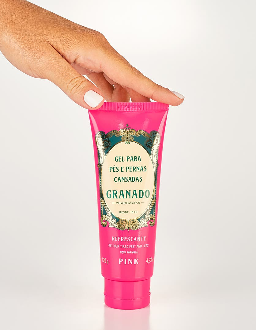 Gel para Pernas e Pés Pink 120g