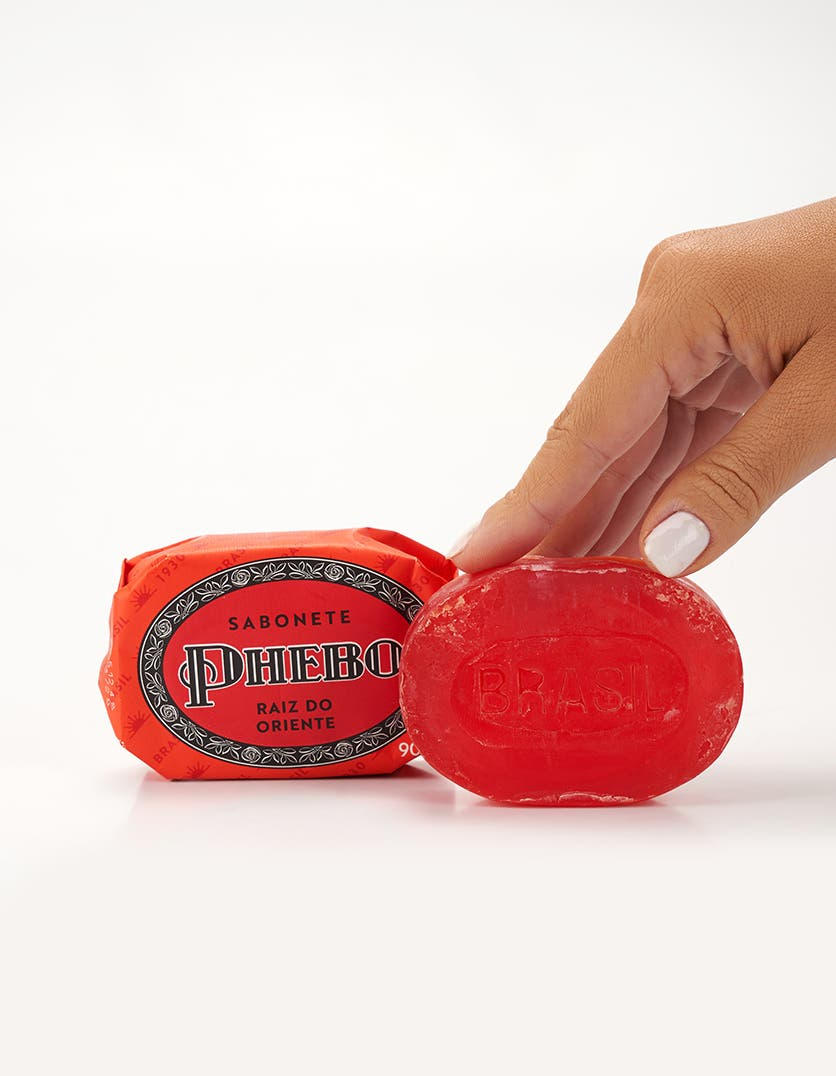 Sabonete em Barra de Glicerina Phebo Raiz do Oriente 90g