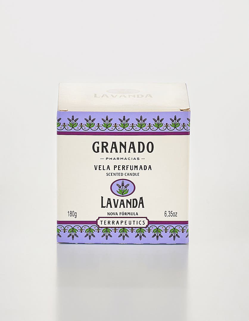 Vela Perfumada Granado Lavanda 180g