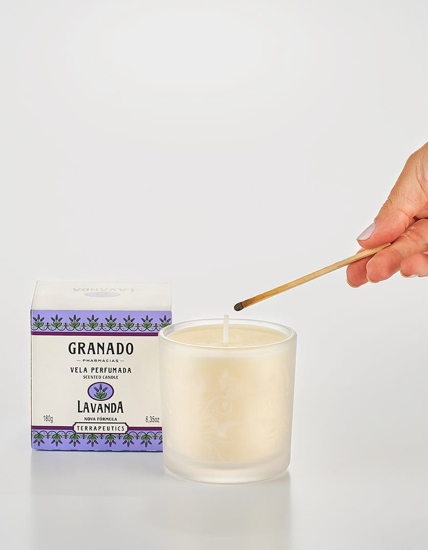 Vela Perfumada Granado Lavanda 180g