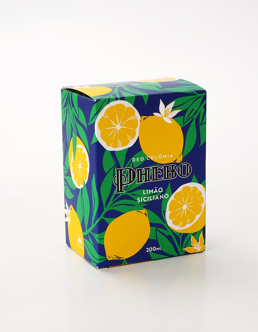 Colônia Phebo Limão Siciliano 200ml