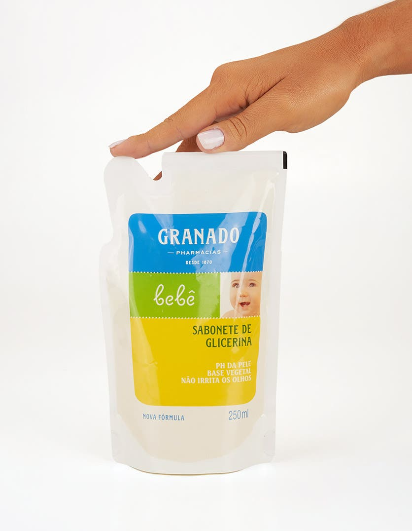 Refil Sabonete Líquido de Glicerina Granado Bebê Tradicional 250ml