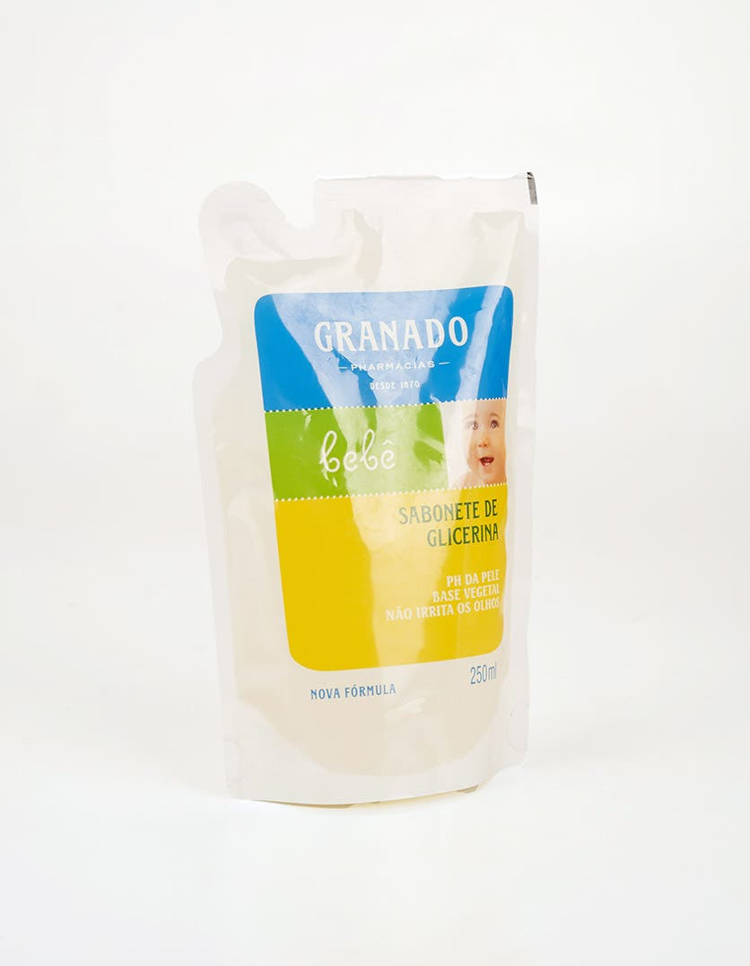 Refil Sabonete Líquido de Glicerina Granado Bebê Tradicional 250ml