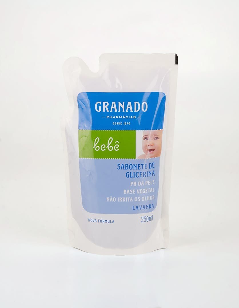 Refil Sabonete Líquido de Glicerina Granado Bebê Lavanda 250ml