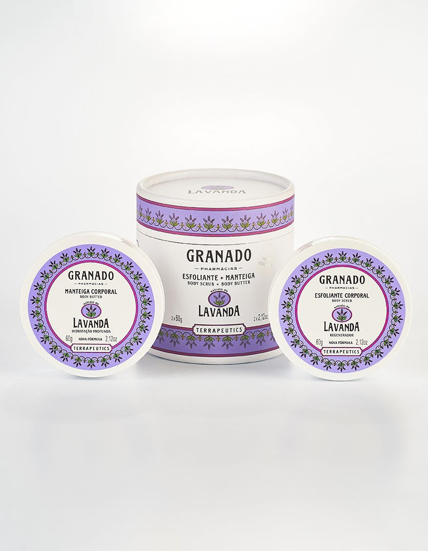 Kit Esfoliante + Manteiga Corporal Lavanda Terrapeutics