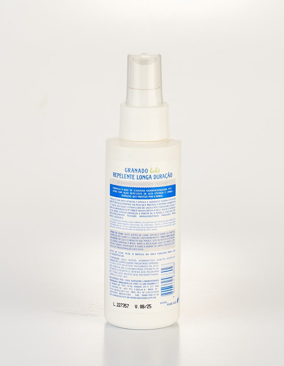 Repelente Longa Duração Bebê Peles Sensíveis 110ml